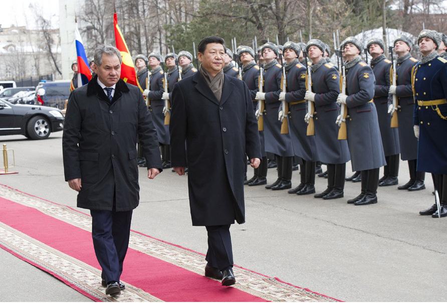 习近平成首位参观俄军最高指挥部外国领袖
